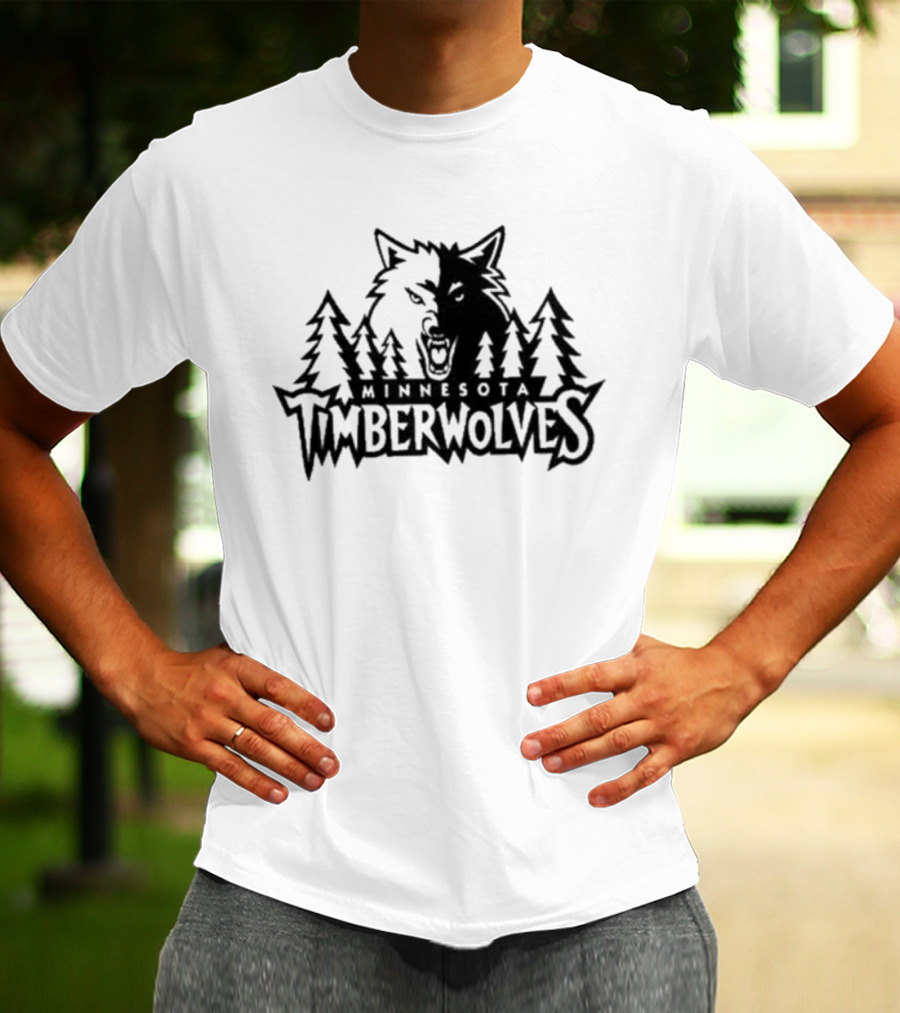 Minnesota Timberwolves Logo Jordan Mclaughlin T-Shirt