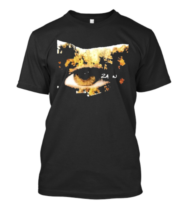 Inzayn What I Am Eye Graphic With Zayn Text T-Shirt