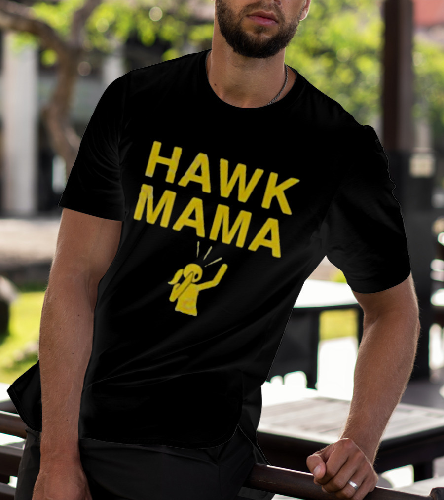 Iowa Hawk Mama Fan Enthusiast T-Shirt