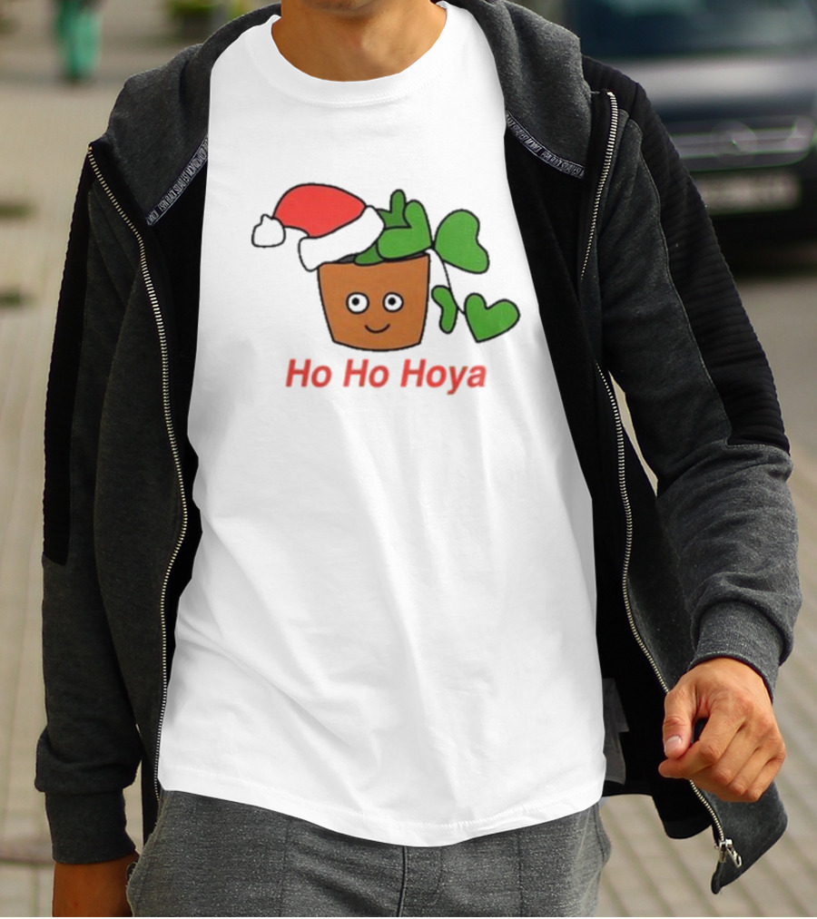 Ho Ho Hoya Santa Hat Hoya Plant Community T-Shirt