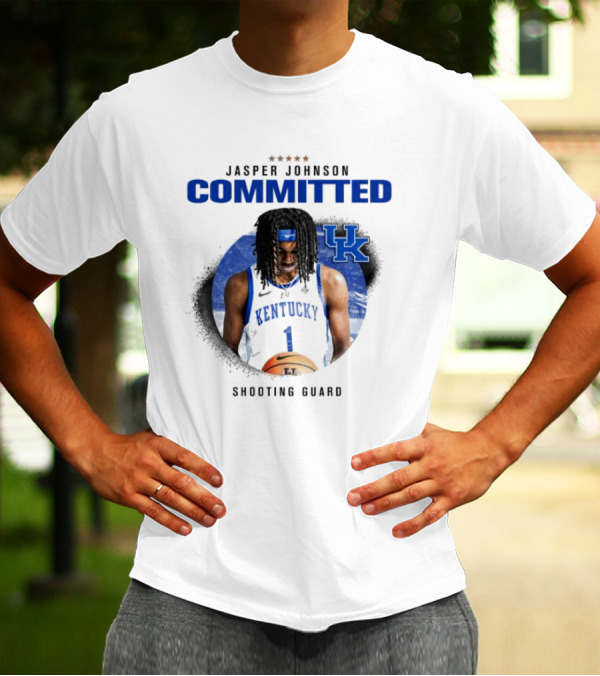 Jasper Johnson Committed Shooting Guard Kentucky Basketball T-Shirt