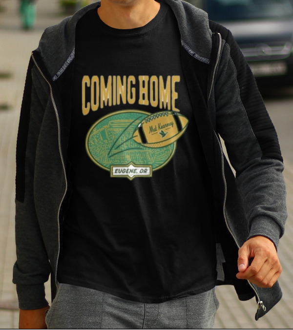 Coming Home Mat Kearney Football Eugene OR T-Shirt
