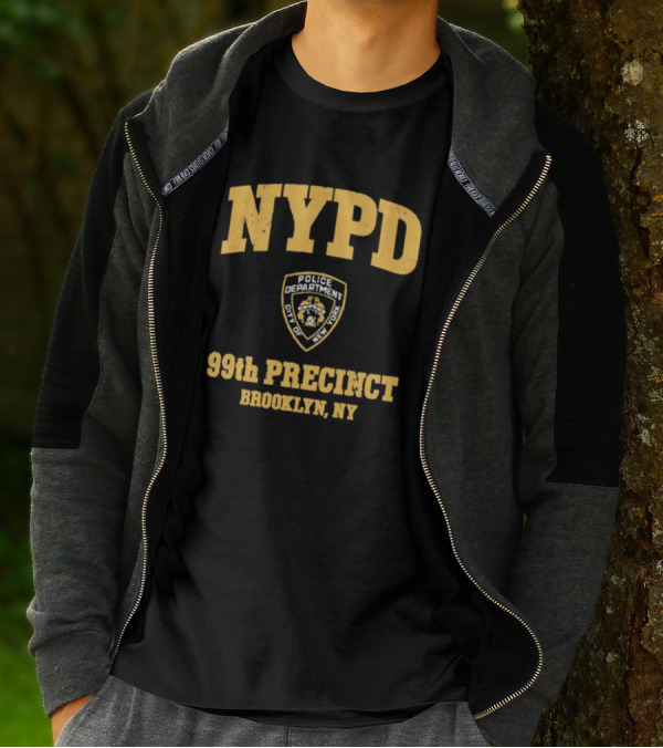 NYPD Police Department City Of New York 99th Precinct Brooklyn NY T-Shirt