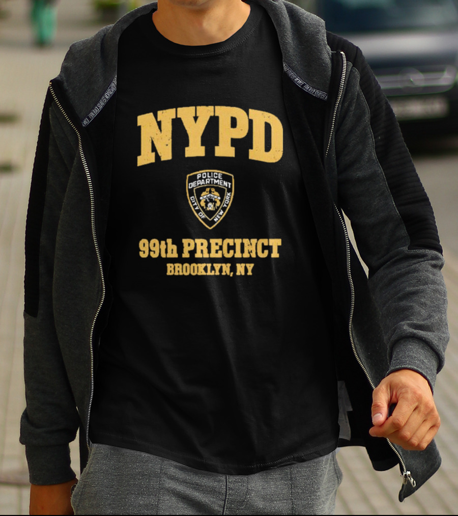 NYPD Police Department City Of New York 99th Precinct Brooklyn NY T-Shirt