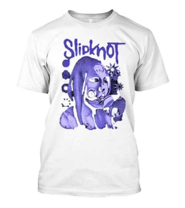 Slipknot Inbetween Shapes Abstract Masked Figure With Geometric T-Shirt