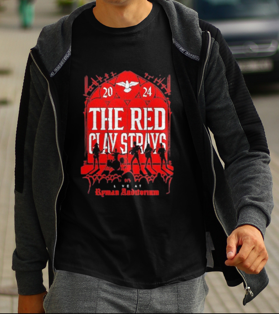 The Red Clay Strays Live At Ryman Auditorium Sept 5 T-Shirt
