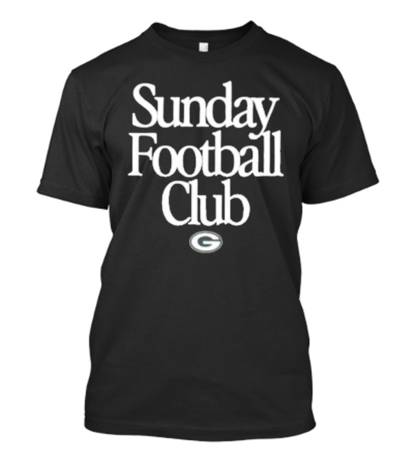 Sunday Football Club Green Bay Packers Logo Heavyweight T-Shirt