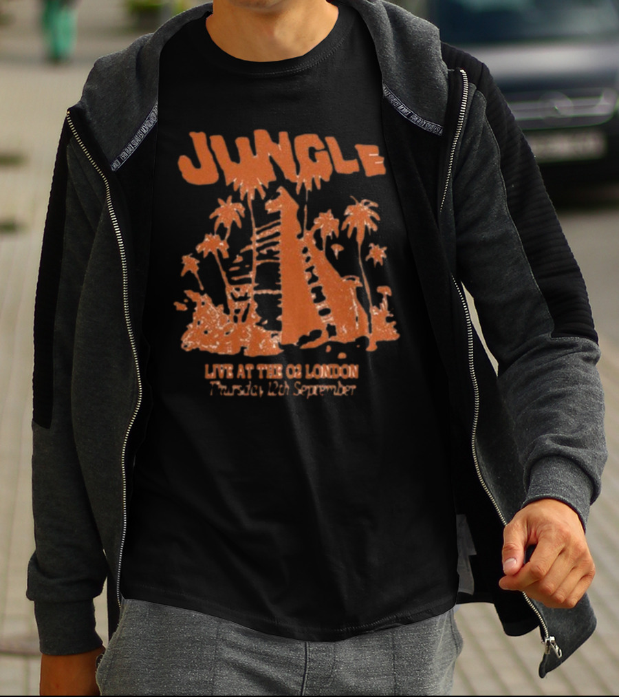 Jungle Live At The O2 London Thursday 12th September T-Shirt