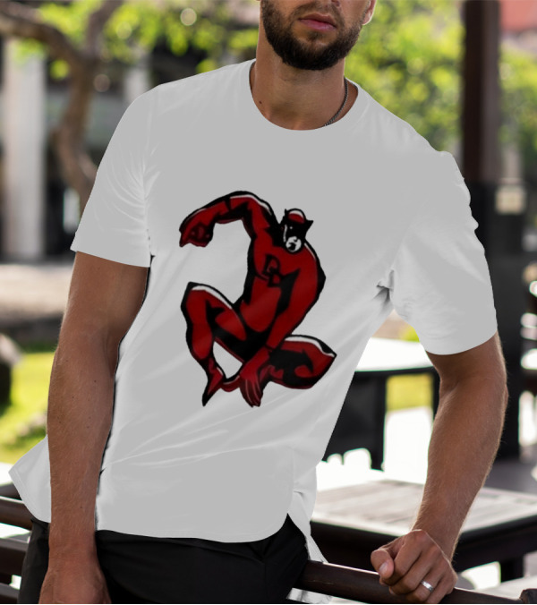 Charlie Cox Daredevil Red Suit Classic Marvel Hero T-Shirt