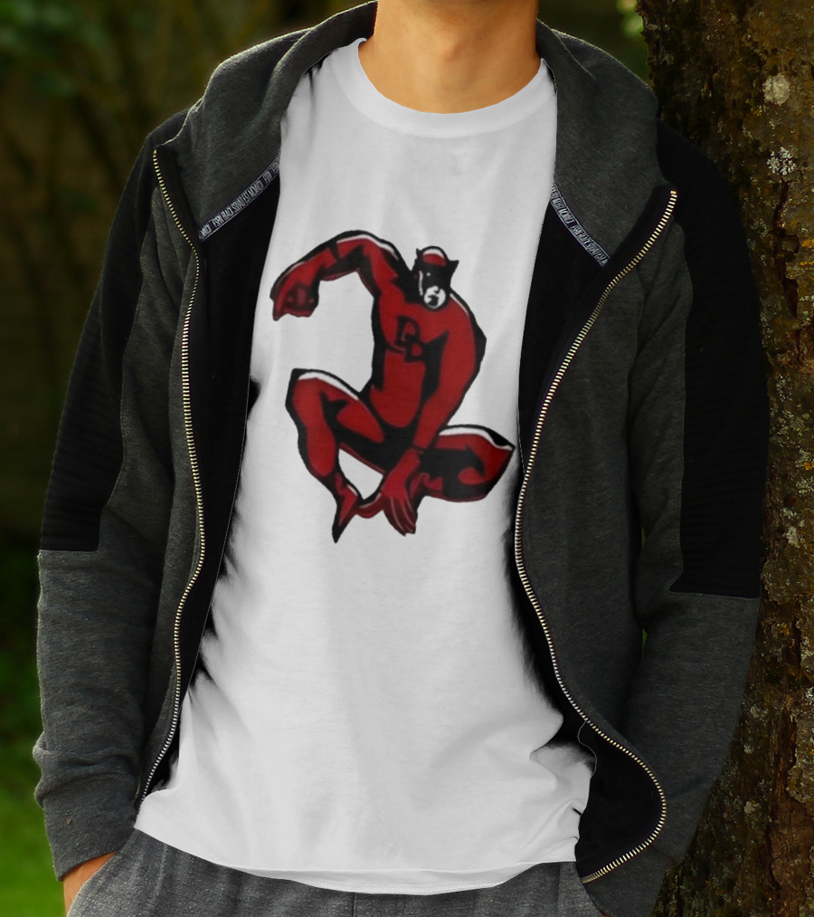 Charlie Cox Daredevil Red Suit Classic Marvel Hero T-Shirt