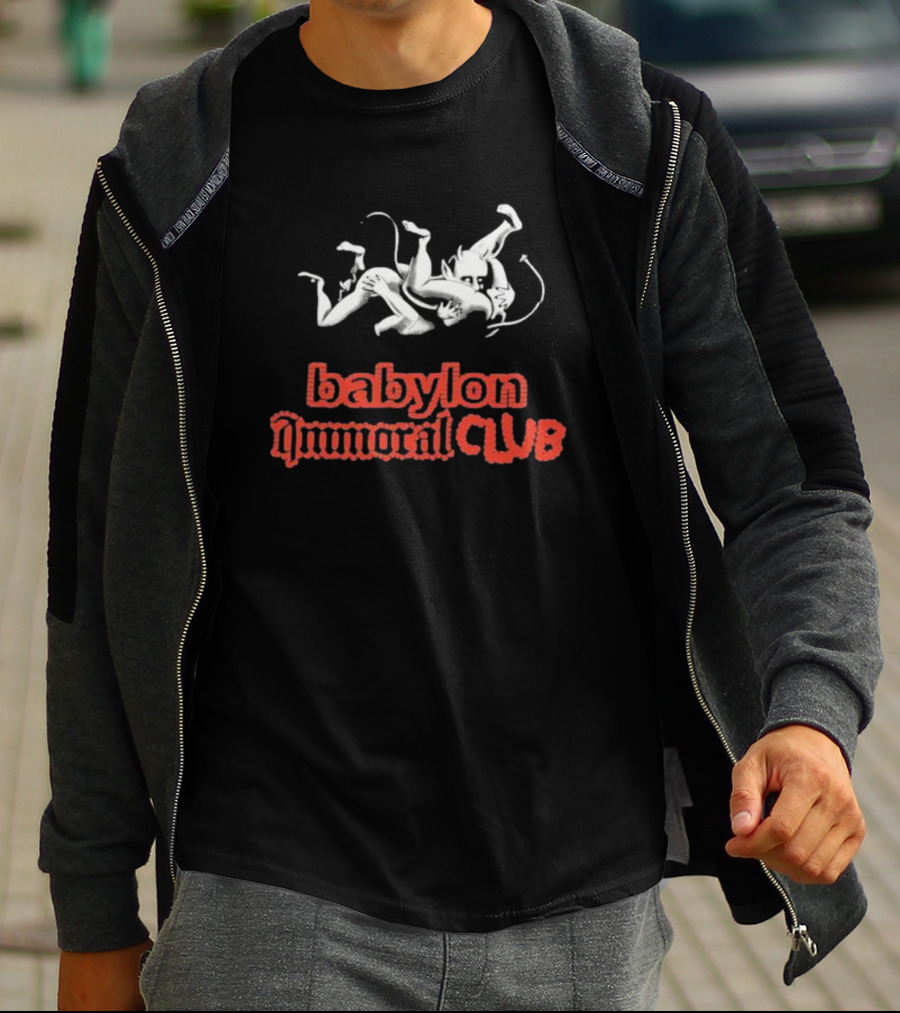 Babylon Immoral Club Devilish Figures T-Shirt