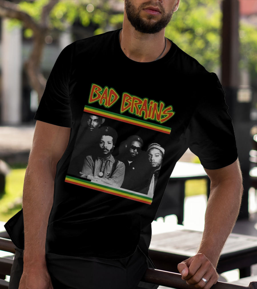 Bad Brains Reggae Punk Band Iconic Style Summer T-Shirt