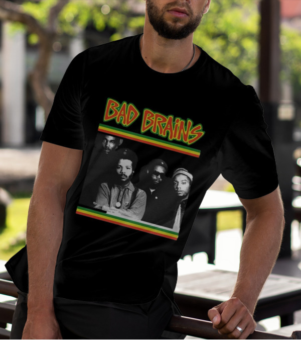 Bad Brains Reggae Punk Band Iconic Style Summer T-Shirt