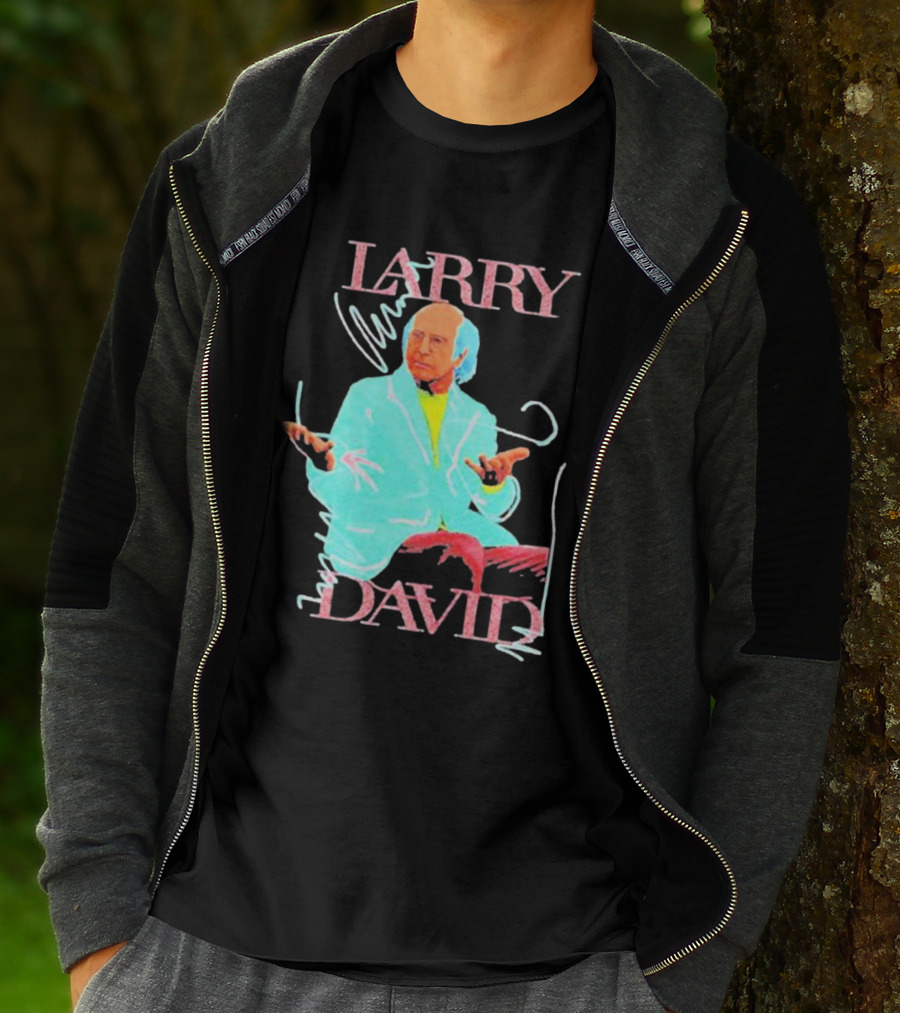 Larry David Pretty Good Retro Vibe Pastel T-Shirt