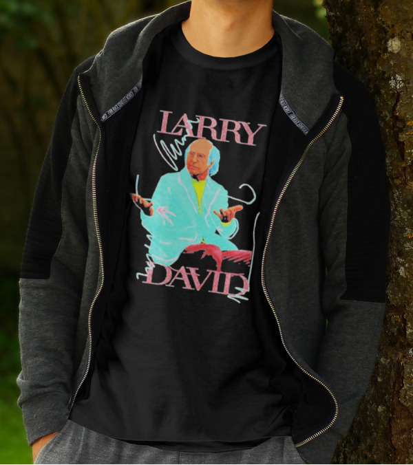 Larry David Pretty Good Retro Vibe Pastel T-Shirt
