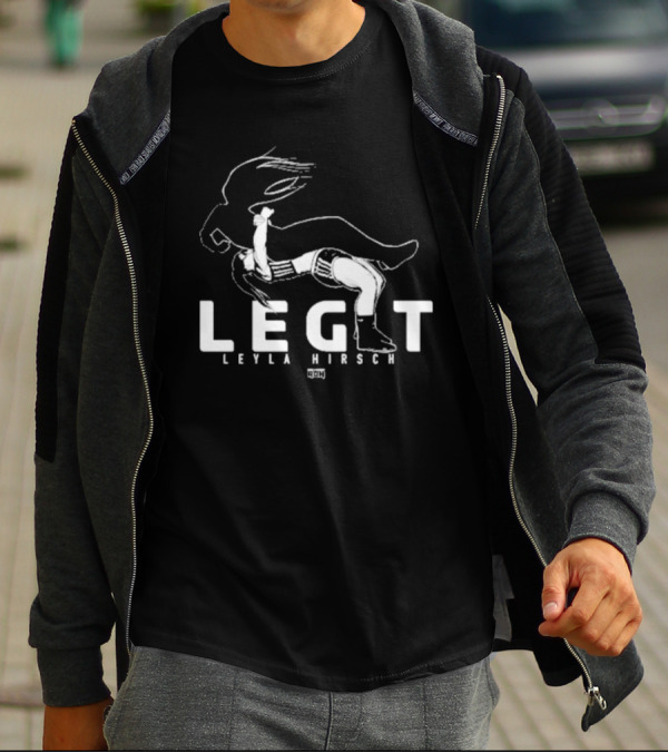 LEGIT Leyla Hirsch Wrestling Move T-Shirt