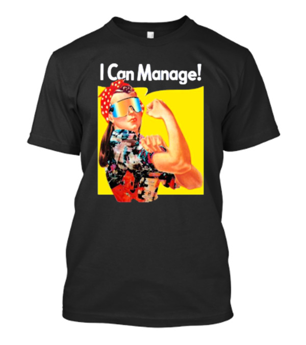 Local Dude Real Logan Ross I Can Manage Retro Iconic Concept T-Shirt