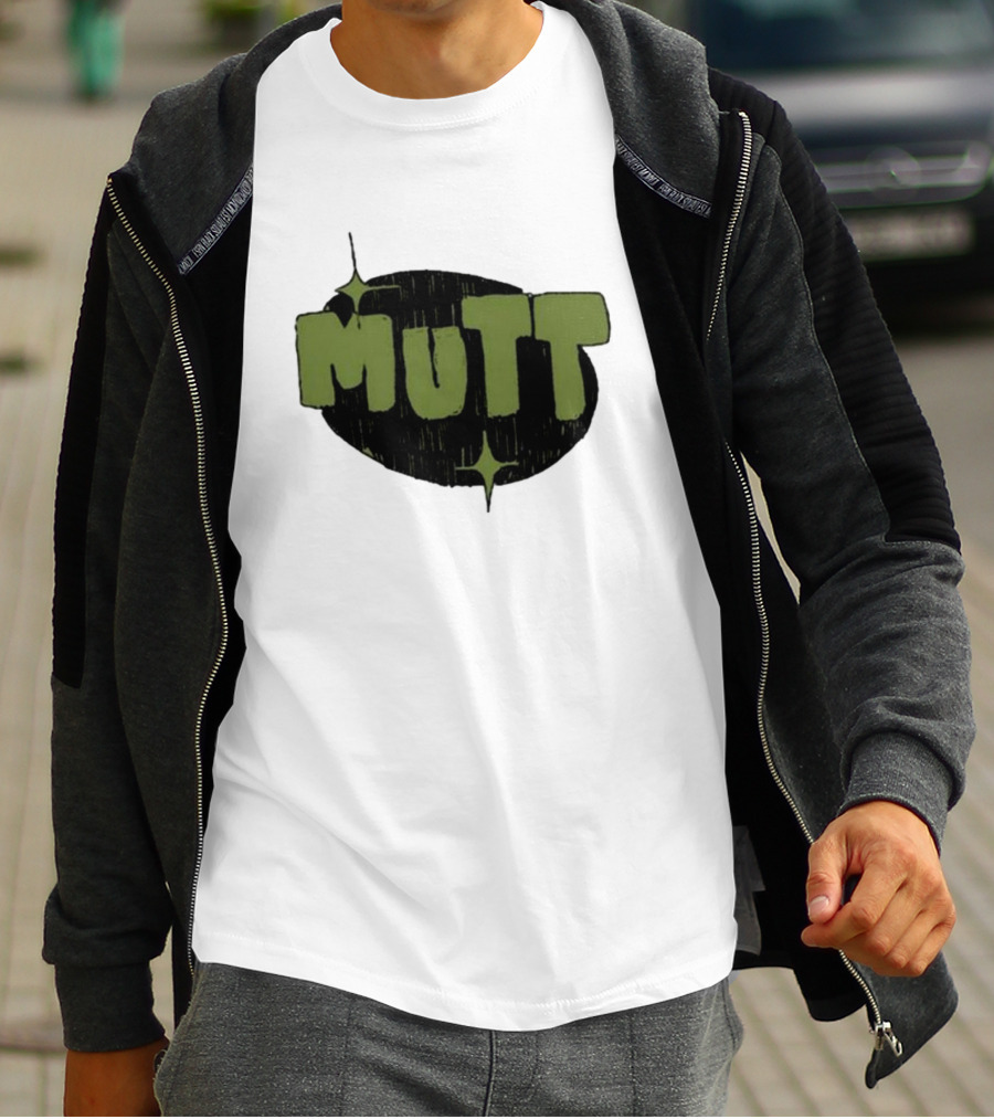 Mutt Bigsquidman Chunky Text Aesthetic T-Shirt