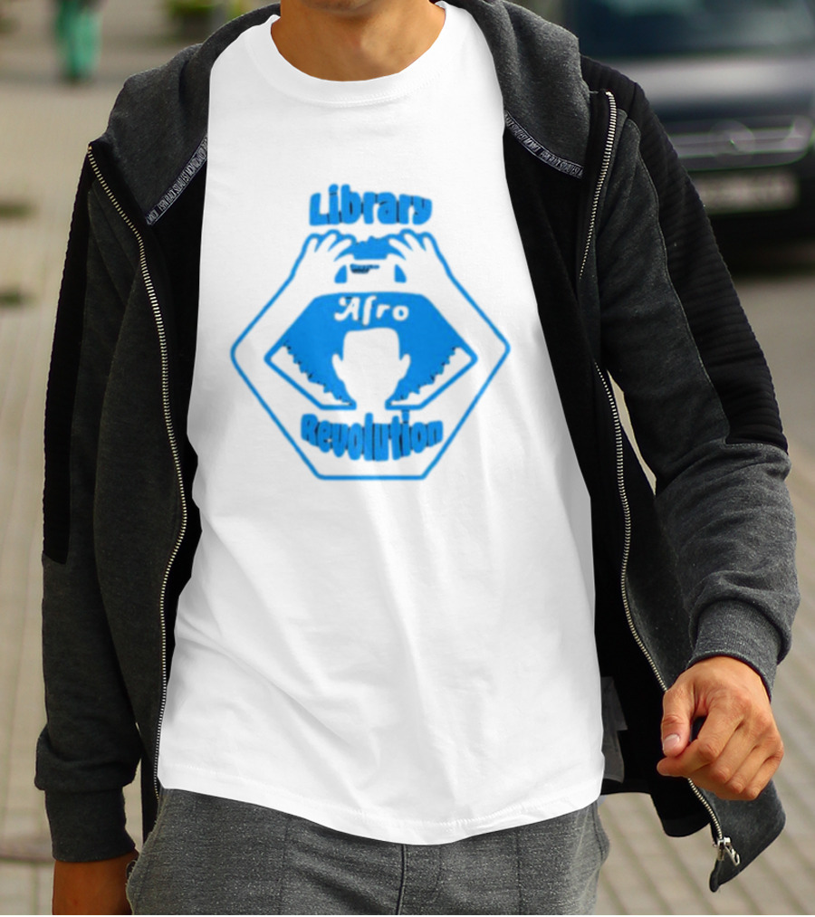 Library Afro Revolution Mychal T-Shirt