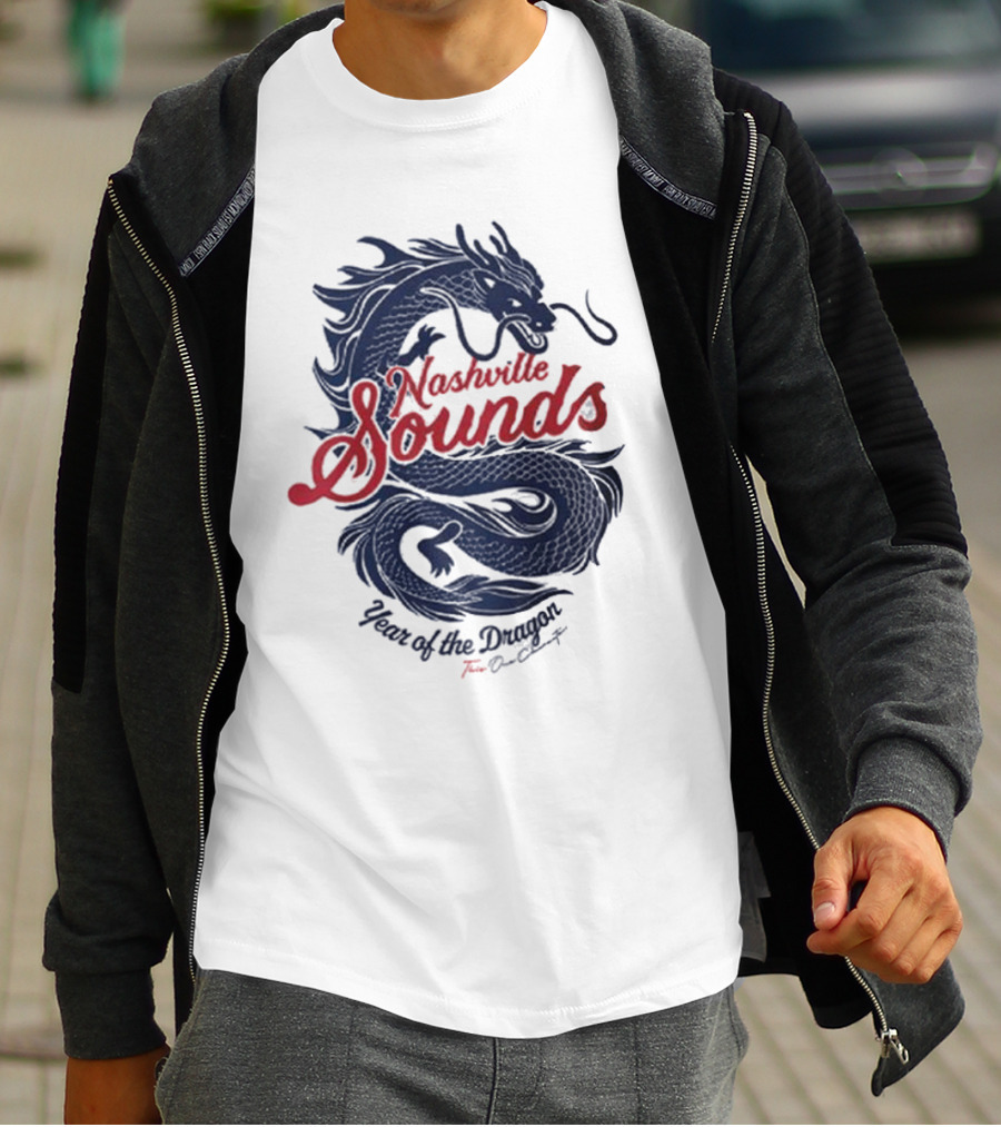 Nashville Sounds Year Of The Dragon Tom Bancroft T-Shirt