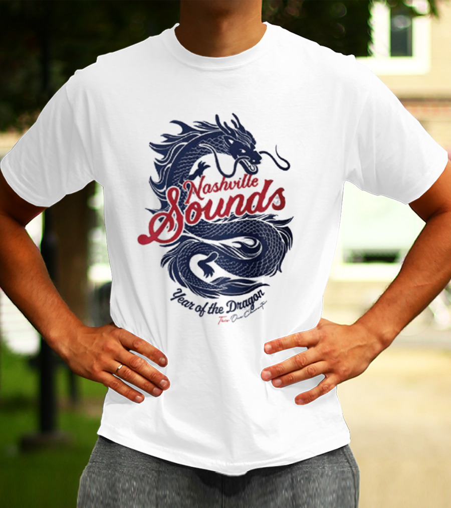 Nashville Sounds Year Of The Dragon Tom Bancroft T-Shirt