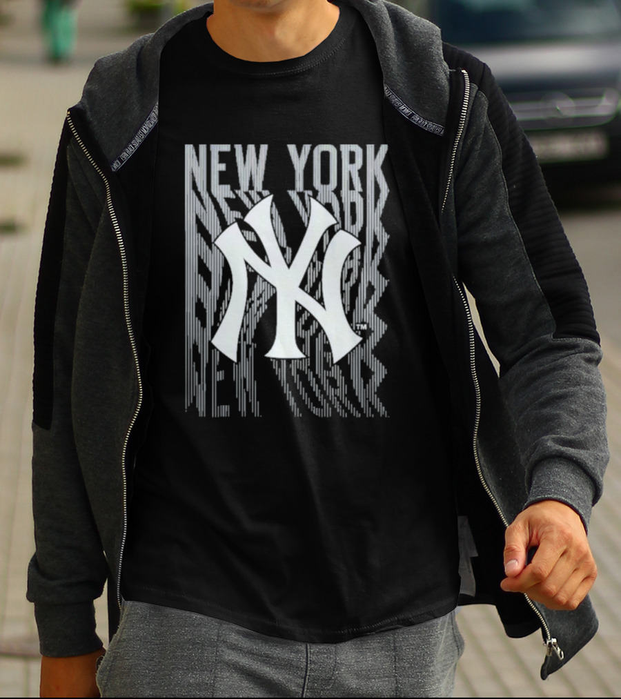 New York Yankees Youth Curveball Stripe T-Shirt