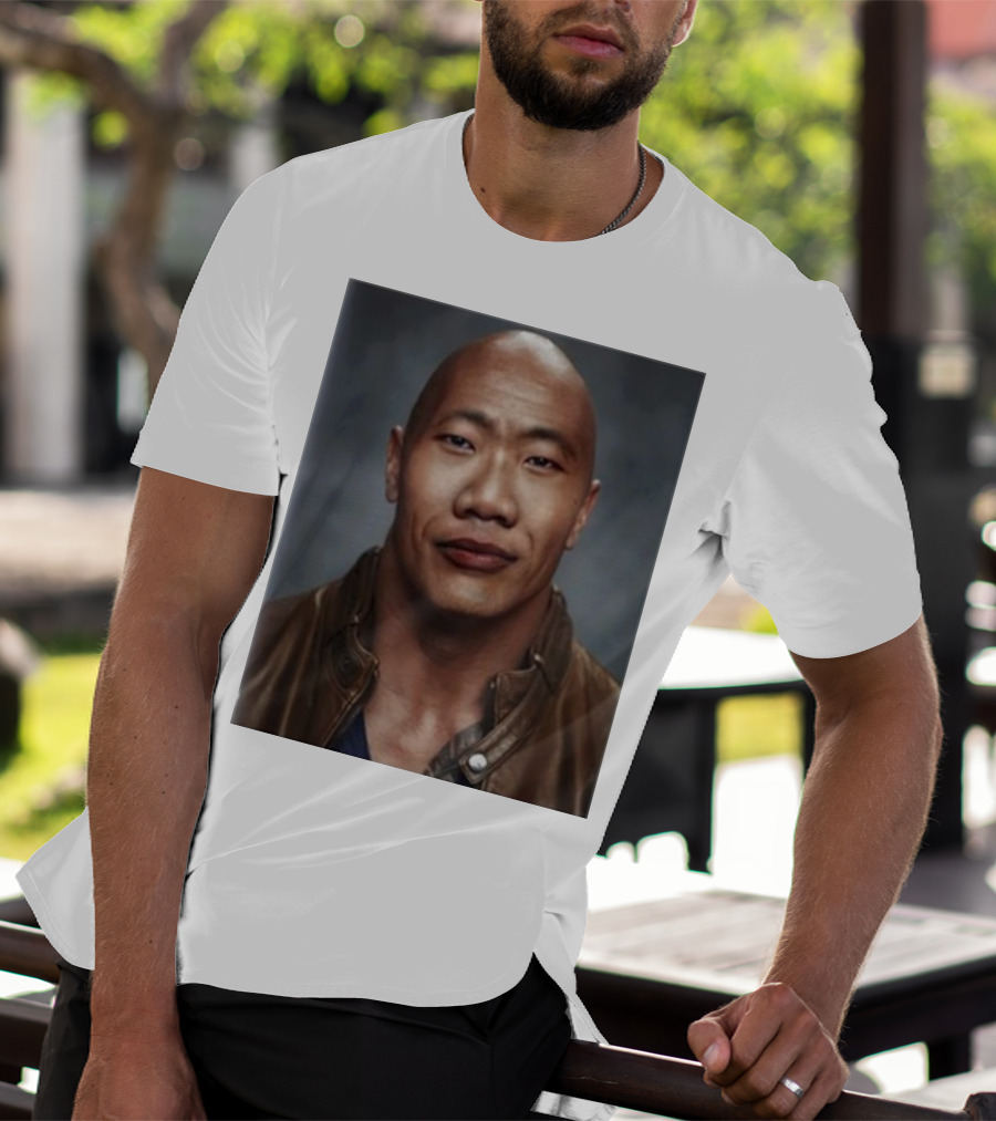 Dwayne The Wok Johnson Meme Face Mashup T-Shirt