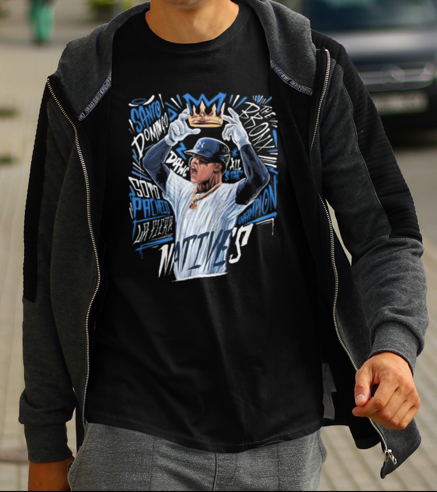 Santo Domingo Crown Champion Bronx All-Star Soto Pached Fierr Natives T-Shirt
