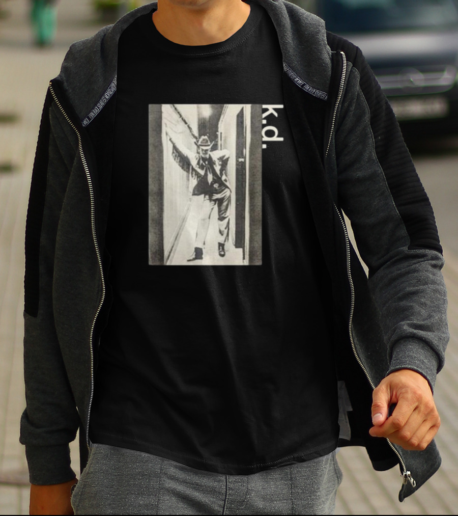 Kd Lang Country Nostalgic Vintage Cowboy Stance T-Shirt