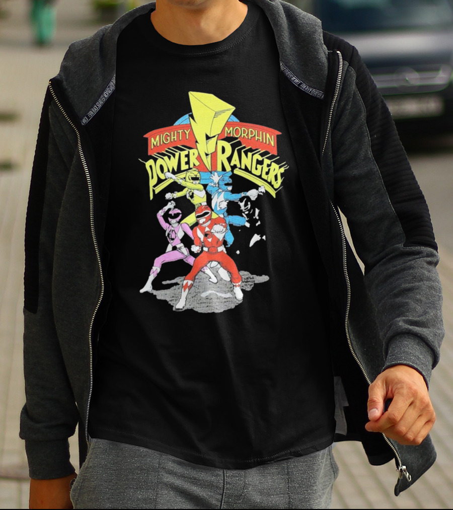 Mighty Morphin Power Rangers Classic Team T-Shirt