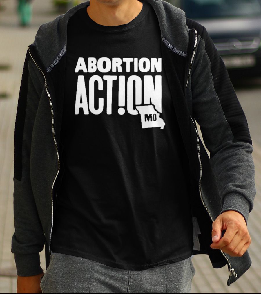 Missouri Abortion Action MO Icon Bold Protest T-Shirt
