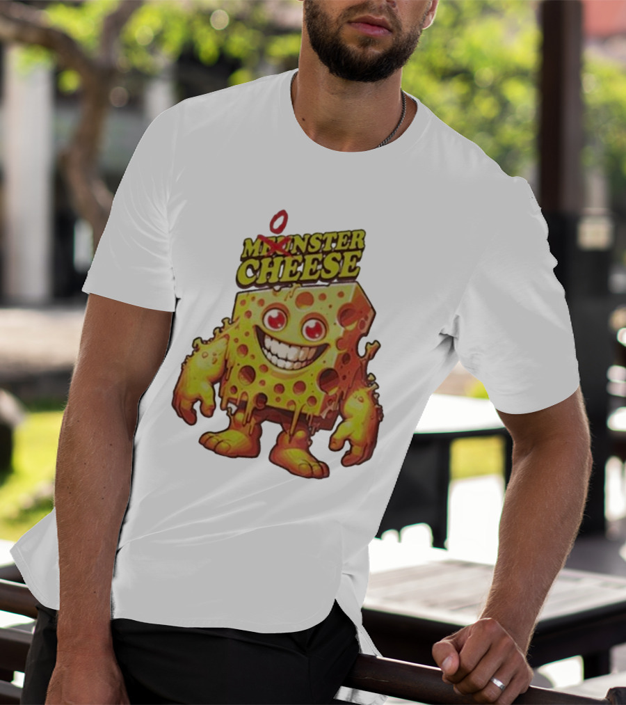 Munster Cheese Monster Smile T-Shirt