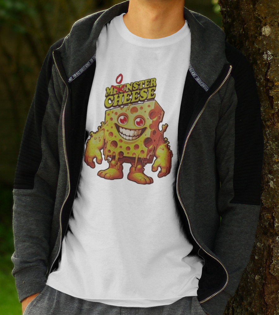 Munster Cheese Monster Smile T-Shirt