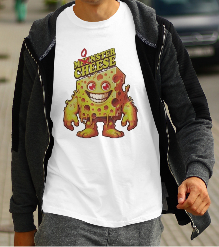 Munster Cheese Monster Smile T-Shirt