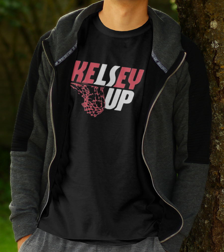 Kelsey Up Basketball Net T-Shirt