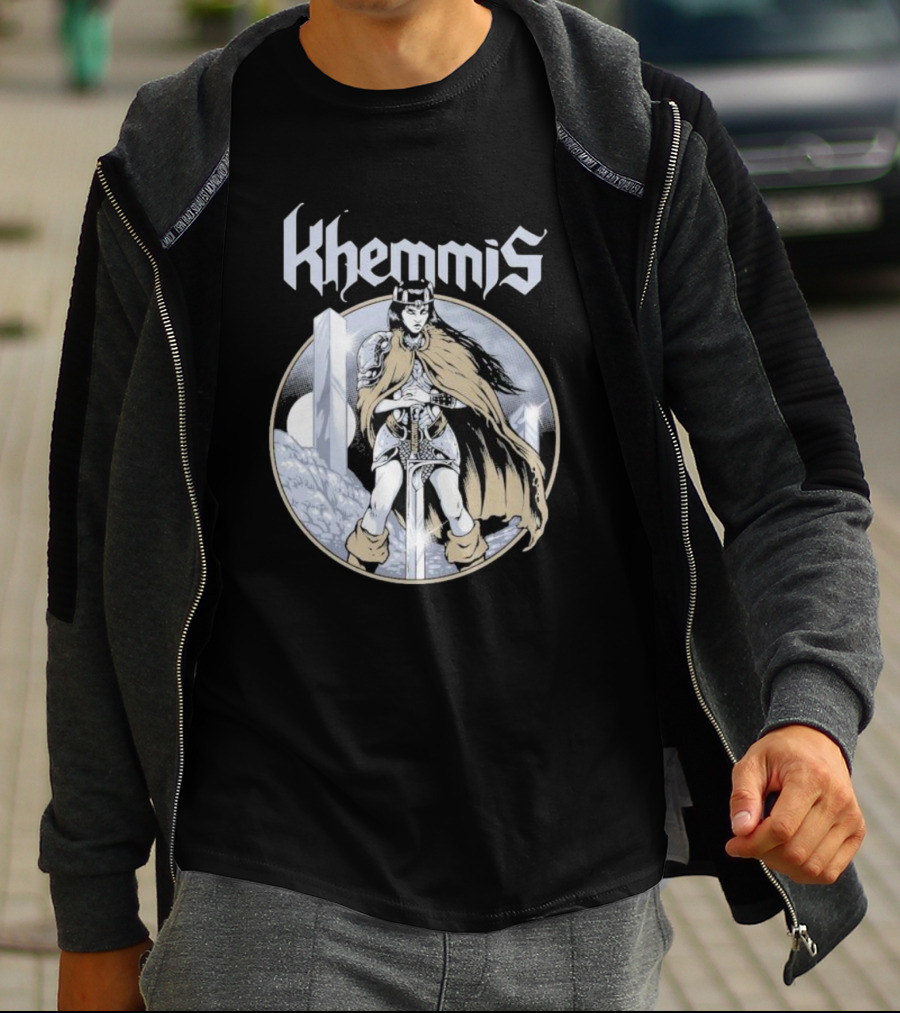 Khemmis Warrior Queen Fantasy T-Shirt