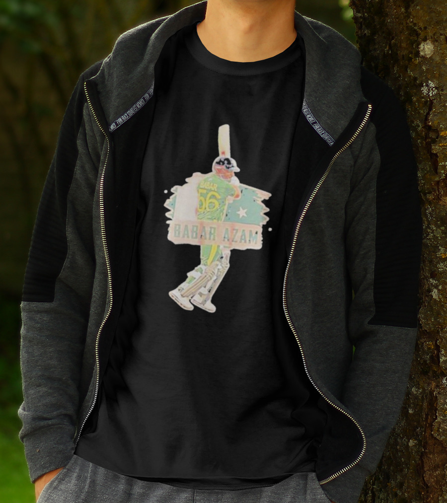 Babar Azam 56 Star Pakistan Cricket T-Shirt