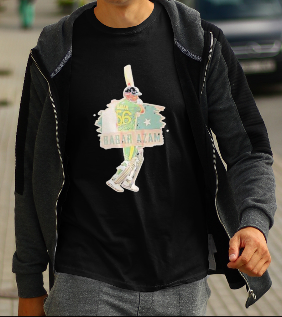 Babar Azam 56 Star Pakistan Cricket T-Shirt