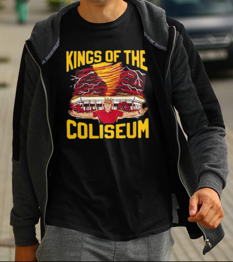 Kings Of The Coliseum Tornado Crown Coliseum Commander T-Shirt