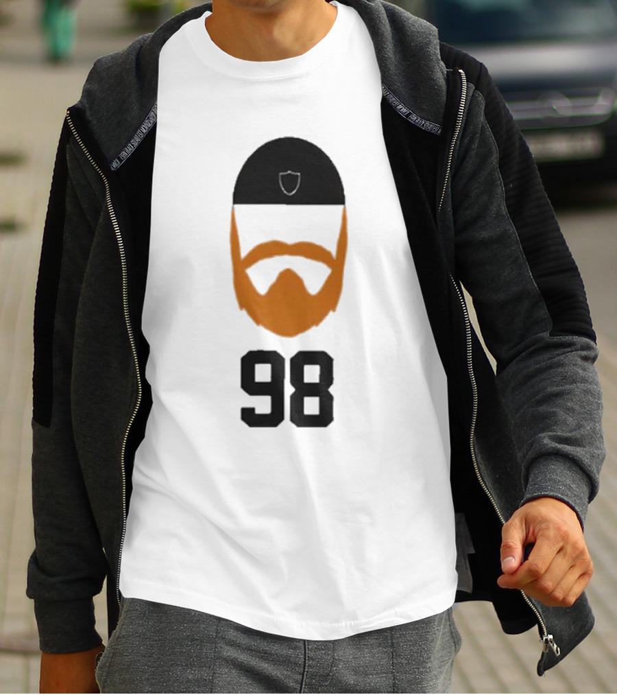 Klever Madd Maxx 98 Beard Orange Shield T-Shirt