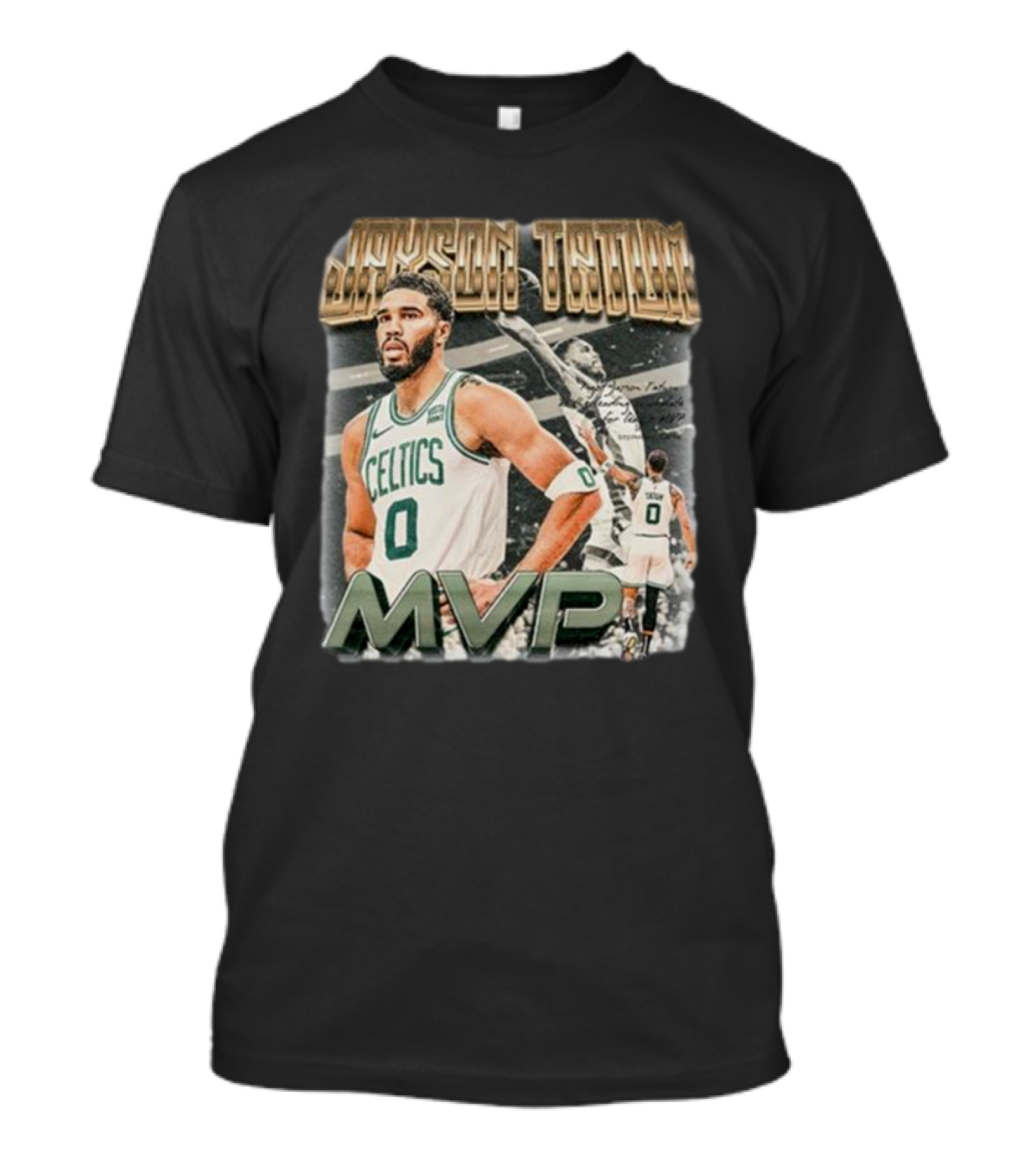 Kristaps Porzingis Jayson Tatum Celtics MVP T-Shirt
