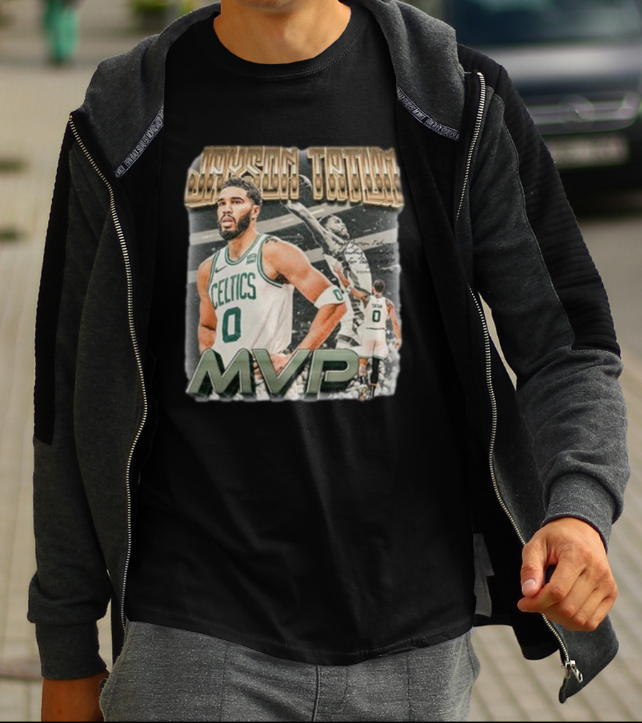 Kristaps Porzingis Jayson Tatum Celtics MVP T-Shirt