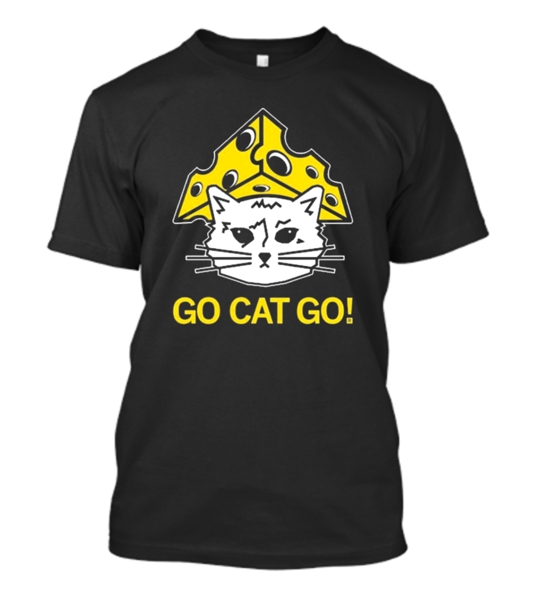 Raygun Cheesehead Go Cat Go T-Shirt