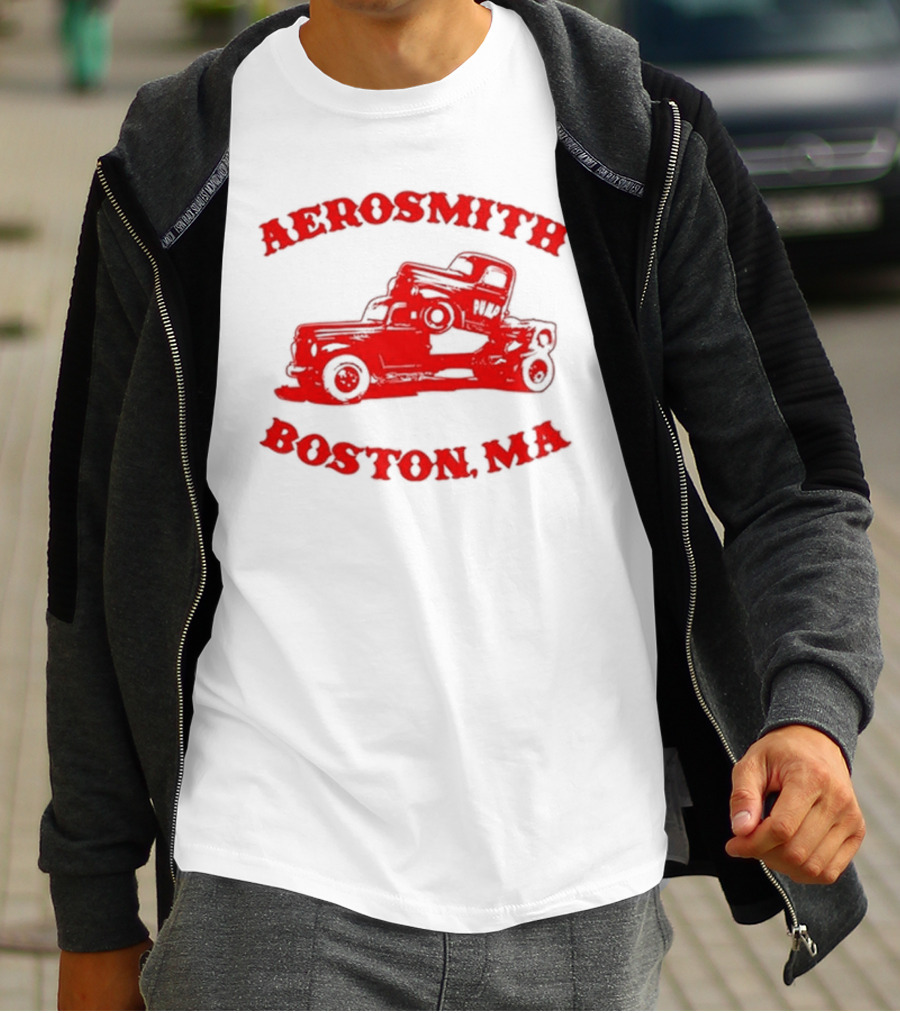 Aerosmith Boston MA Pump T-Shirt