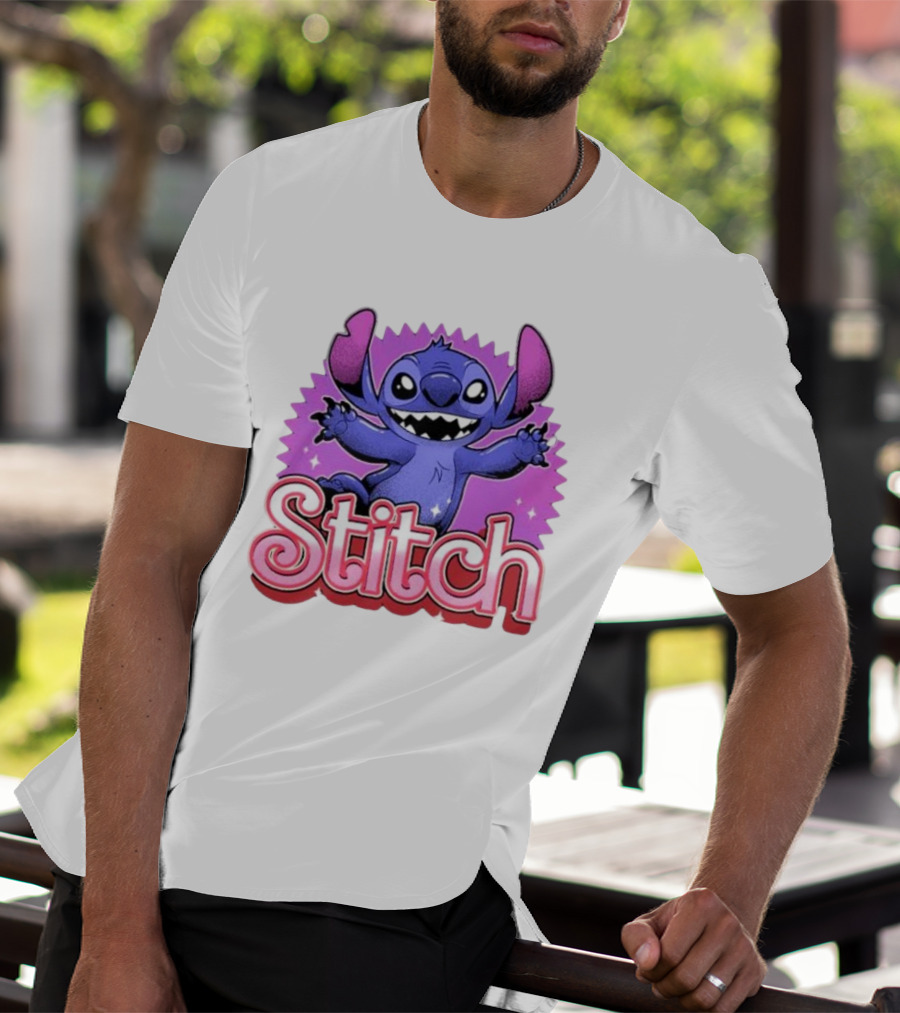 Stitch Alien Experiment 22 Fun Purple T-Shirt