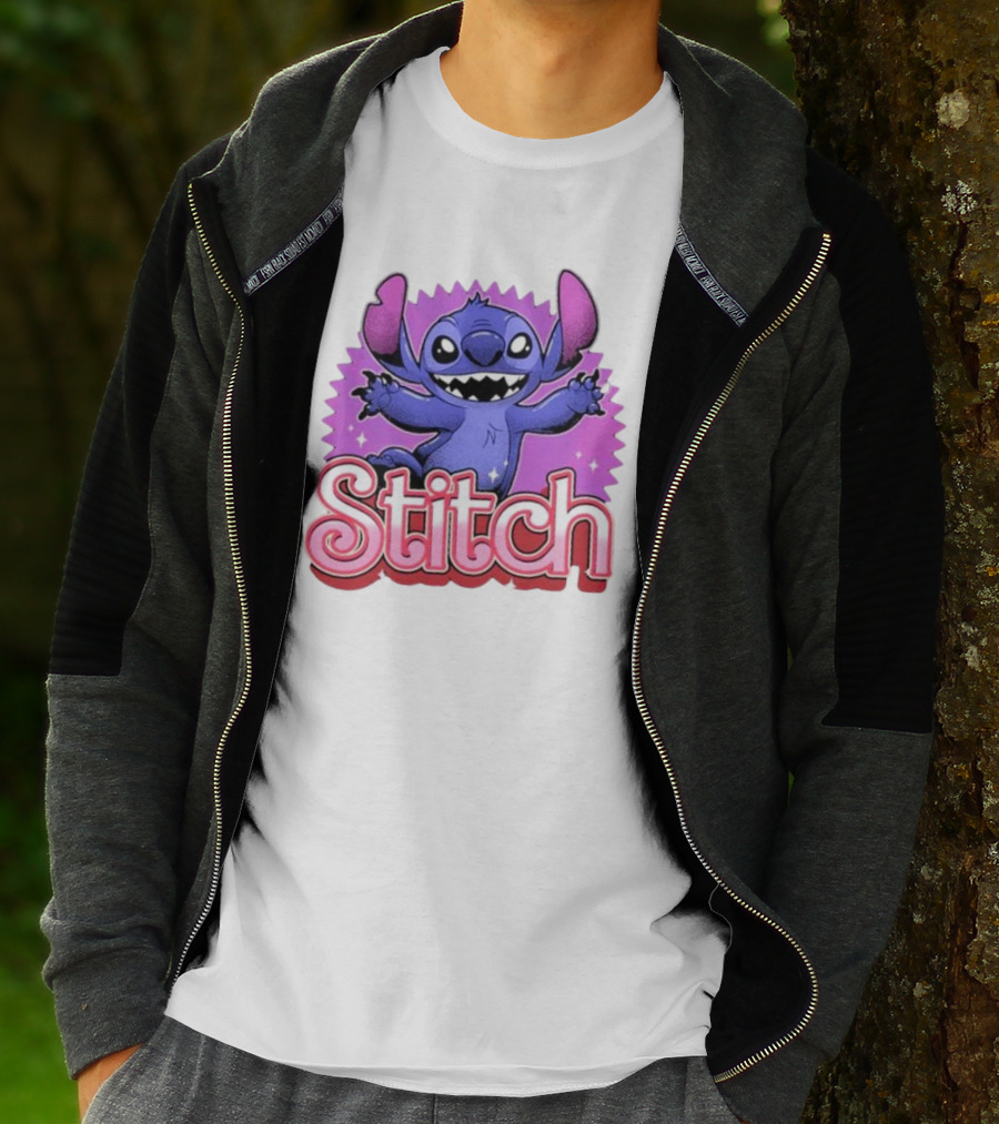 Stitch Alien Experiment 22 Fun Purple T-Shirt