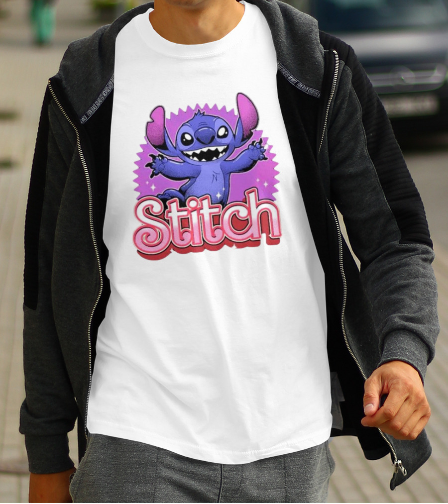 Stitch Alien Experiment 22 Fun Purple T-Shirt