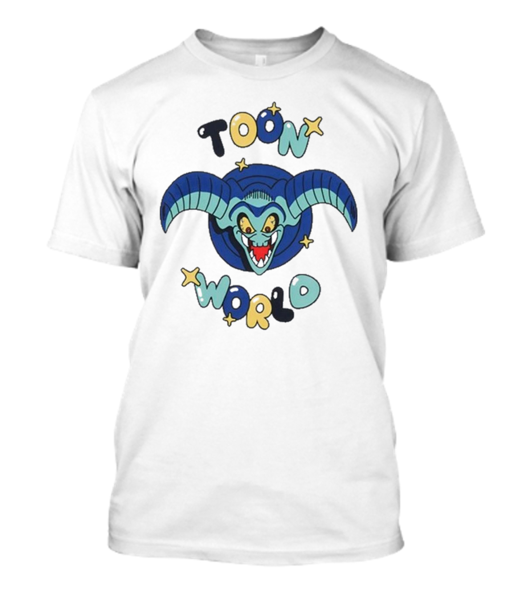 Hypland Yu-Gi-Oh Toon World With Blue Toon Monster Elements T-Shirt