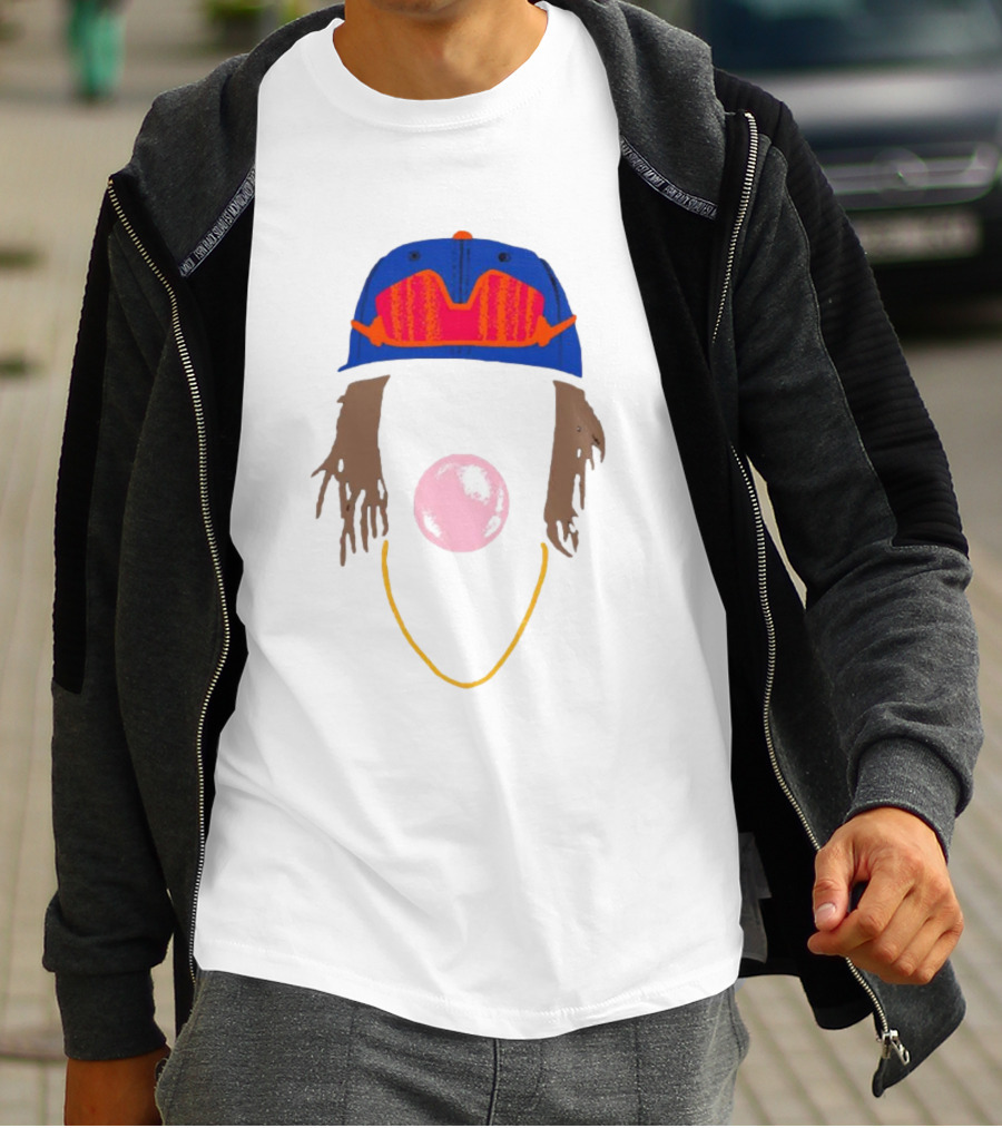 NY LA We Gotta Believe Styling With Cap And Bubblegum T-Shirt
