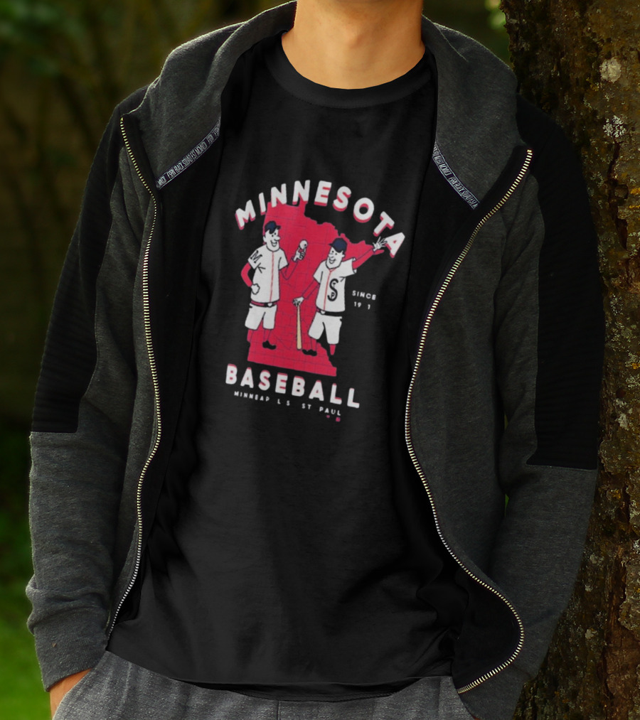 Minnesota Baseball Minneapolis St Paul Since 1901 Twins T-Shirt